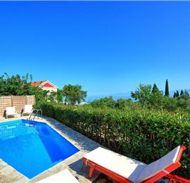 3 bedroom villa with pool & sea & mountain views, Episkepsi, sleeps 7